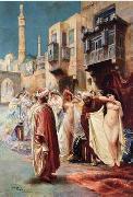 unknow artist Arab or Arabic people and life. Orientalism oil paintings  414 oil on canvas